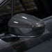 Molded Innovations Gloss Carbon Fiber Upper Mirror Covers 2022-2024 WRX - MI-9108 - Subimods.com
