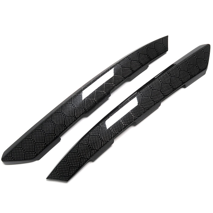 Molded Innovations Gloss Honeycomb Carbon Fiber Front Grill Trim Cover Set 2022-2024 WRX - MI-9142 - Subimods.com