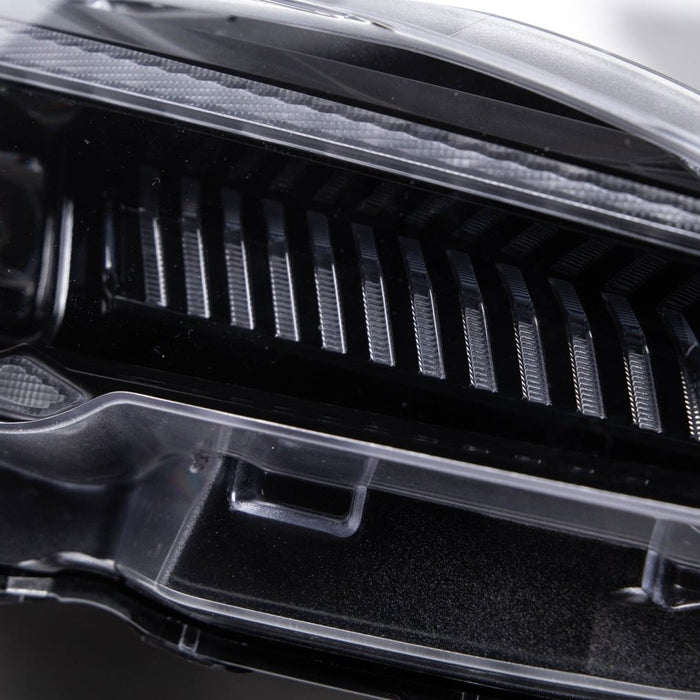 Molded Innovations Odyssey Series Sequential LED Headlights w/ Clear Reflector 2015-2017 WRX / 2015-2017 STI / 2018-2021 WRX Base & Premium - MI-0323A-CLEAR - Subimods.com