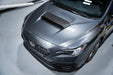 Molded Innovations OE Style Hood Scoop Overlay Carbon Fiber 2022-2024 WRX - MI-9116 - Subimods.com