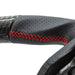 Molded Innovations Original Carbon Fiber Steering Wheel w/ Perforated Leather Grip, Red Stripe and Red Stitching 2022-2024 WRX - MI22-WHL-L/OC-R-R - Subimods.com