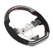 Molded Innovations Original Carbon Fiber Steering Wheel w/ Suede Grip, Red Stripe and Red Stitching 2015-2021 WRX / 2015-2021 STI - MI15-WHL-A/OC-R-R - Subimods.com