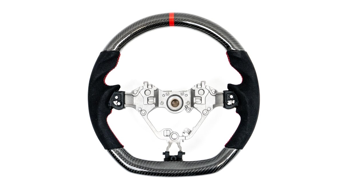 Molded Innovations Original Carbon Fiber Steering Wheel w/ Suede Grip ...