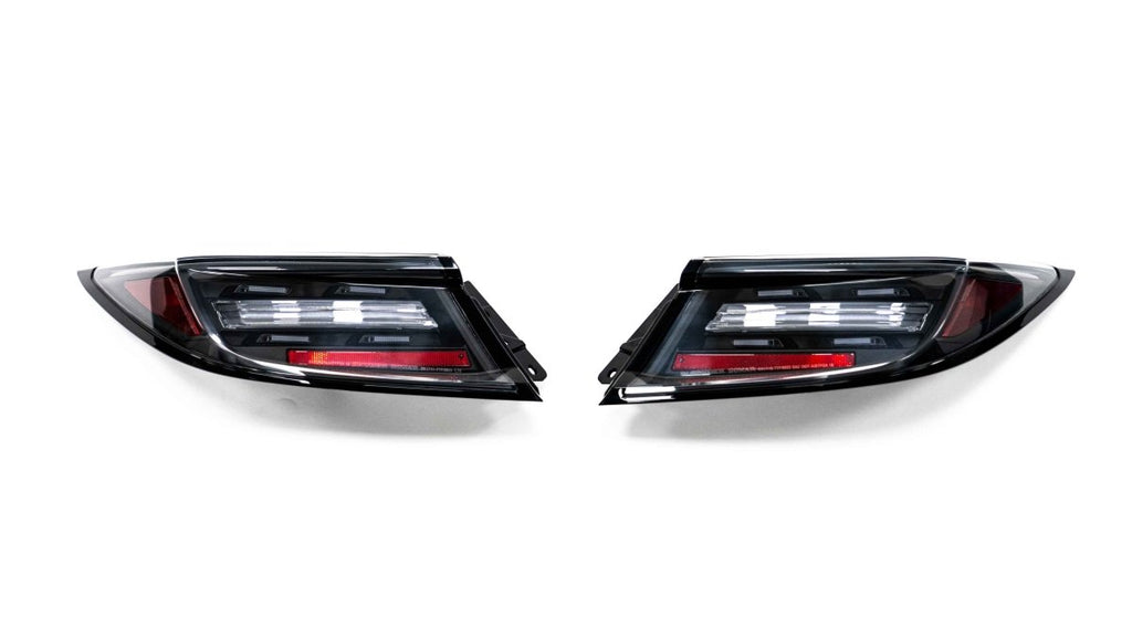 Molded Innovations P911 Style Sequential LED Tail Lights Clear