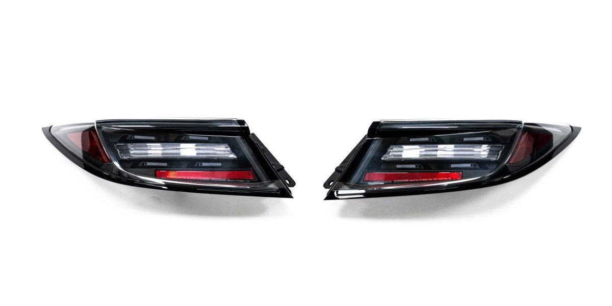 Molded Innovations P911 Style Sequential LED Tail Lights Clear