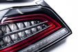 Molded Innovations Phantom Series V Style Sequential Gen2 LED Tail Lights Clear 2015-2021 WRX / 2015-2021 STI - MI-0286C - Subimods.com