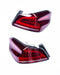 Molded Innovations Phantom Series V Style Sequential Gen2 LED Tail Lights Red 2015-2021 WRX / 2015-2021 STI - MI-0286R - Subimods.com