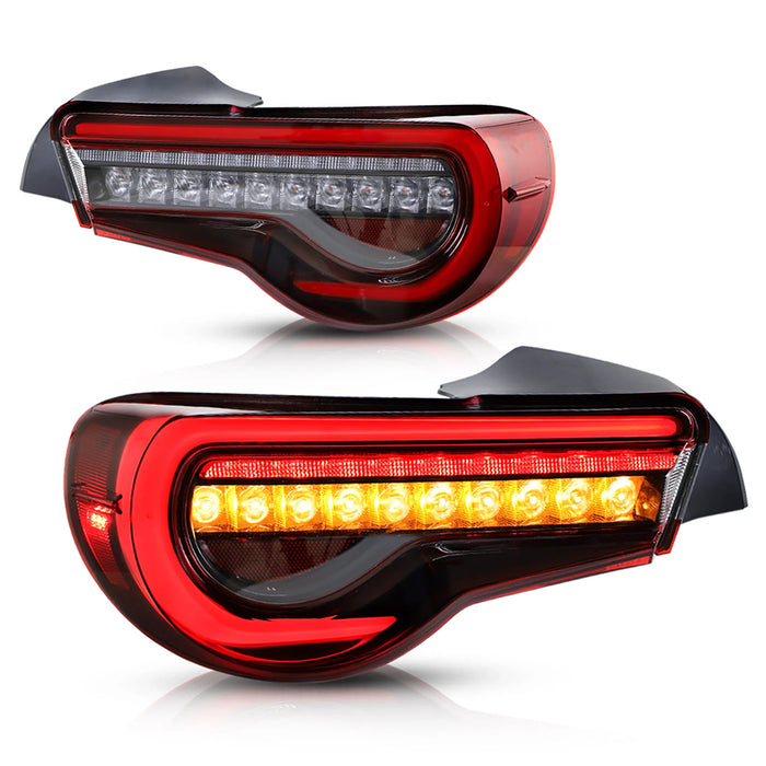 Molded Innovations Phantom Series OEplus Style Sequential Gen2 LED Tail Lights w/ Red Lens 2013-2021 BRZ / 2013-2016 FRS - MI-0287ARC - Subimods.com