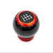 Molded Innovations Weighted Carbon FiberShift Knob w/ Red Accents 2015-2024 WRX / 2004-2021 STI - MI-9210 - Subimods.com