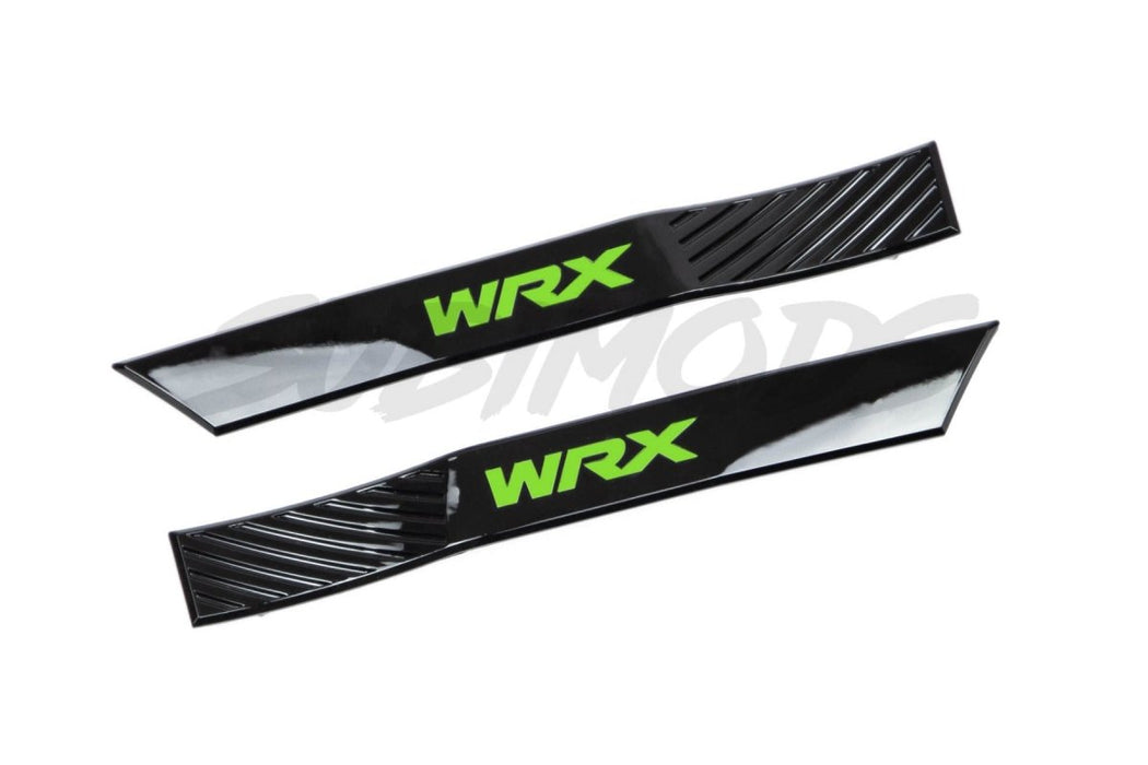 Molded Innovations WRX Side Emblem Gloss Black 2011-2014 WRX