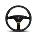 Momo MOD78 Steering Wheel 320mm - Black Leather/Black Spokes - R1909/33L - Subimods.com