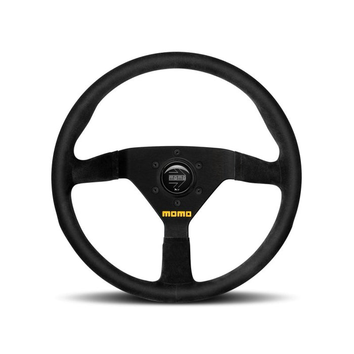 Momo MOD78 Steering Wheel 350mm - Black Leather/Black Spokes - R1909/35L - Subimods.com