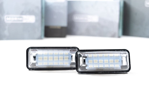 Morimoto XB LED Plug and Play License Plate Lights 2011-2024 WRX / 2011-2021 STI / 2013-2021 BRZ / 2013-2023 Crosstrek / 2010-2019 Legacy / 2014-2019 Forester / 2008-2023 Impreza / 2015-2019 Outback / 2020-2022 Ascent - MM-LF72301 - Subimods.com