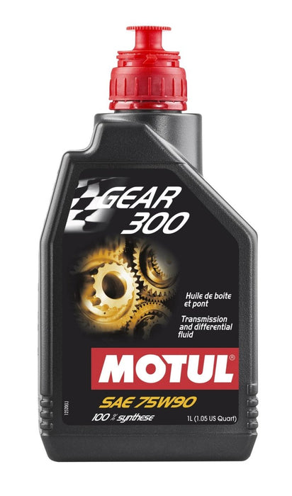 Motul Gear 300 75W90 Gear Oil 1QT Bottle - 105777 - Subimods.com