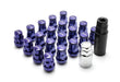 Muteki SR35 16+4 Closed Ended Purple Lug Nuts 35mm 12x1.25 - 32925LP - Subimods.com