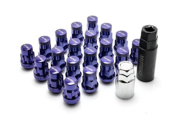 Muteki SR35 Purple Lug Nuts 16+4 for Subaru WRX STI — Subimods.com