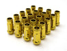Muteki SR48 Gold Open Ended Lug Nuts 12X1.25 - 32905Z - Subimods.com