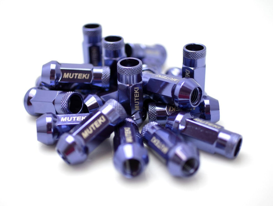 Muteki SR48 Purple Open Ended Lug Nuts 12X1.25 - 32905L - Subimods.com