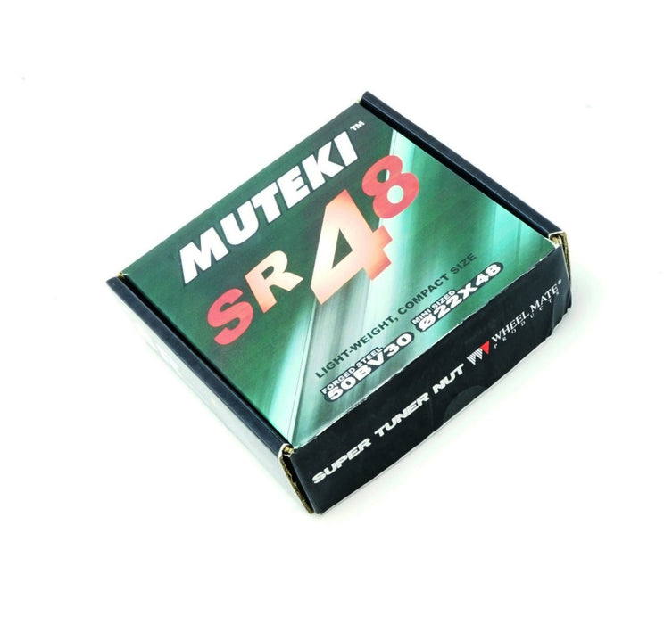 MUTEKI SR48 Super Tuner Lug Nut Chrome Titanium