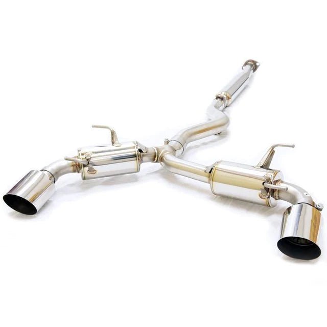 MXP Comp RS Catback Exhaust w/ Stainless Steel Tips 2013-2021 BRZ / 2013-2017 FRS / 2017-2021 86 - MXCRFT86 - Subimods.com