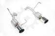 Nameless Performance Axle Back Exhaust w/ Mufflers 4in Single Wall Tips 2014-2017 Forester XT - RSPD047 - Subimods.com