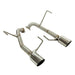 Nameless Performance Catback Exhaust 2005-2007 Legacy GT / Spec B Sedan - SUCB05LEG-SED-0MU-40SWS - Subimods.com