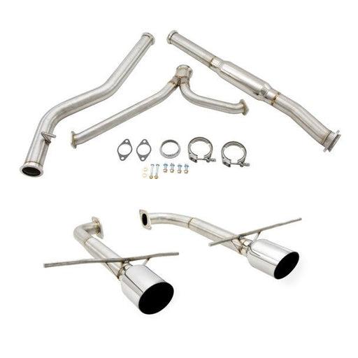 Nameless Performance Catback Exhaust System 2018-2022 Ascent - SUCB19ASC-0MU-40SW - Subimods.com