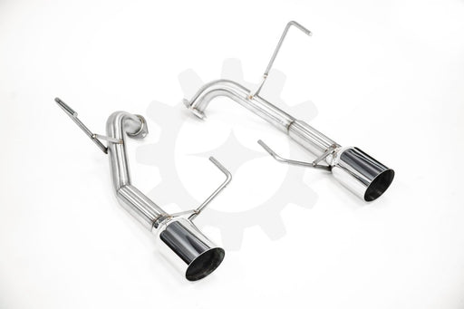 Nameless Performance Muffler Delete 4" Single Wall Tips 2014-2018 Forester XT - SUAB14FXT-0MU-40SWS - Subimods.com