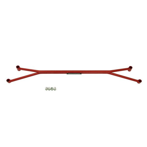 Nameless Performance Red Front Strut Tower Bar 2017-2022 Impreza / 2018-2024 Crosstrek / 2019-2023 Forester - FSTB-F-RED-SUB-17IMPS - Subimods.com