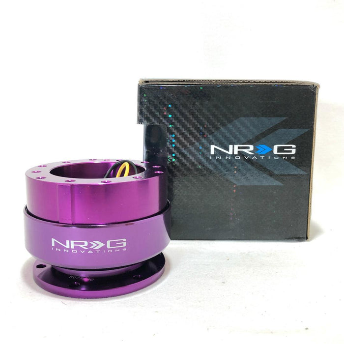 NRG Quick Release Gen 2.0 - Purple Body / Purple Ring - SRK-200PP - Subimods.com