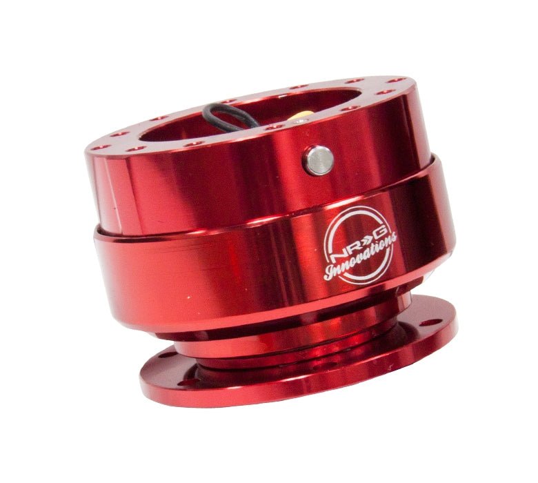 NRG Quick Release Gen 2.0 - Red Body / Red Ring - SRK-200RD - Subimods.com