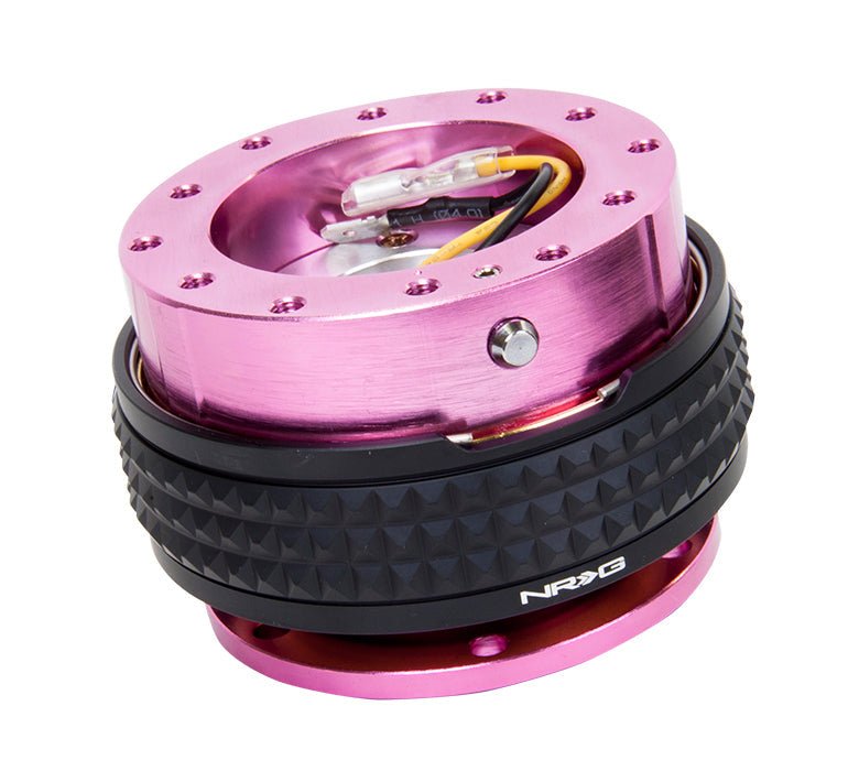 NRG Quick Release Gen 2.1 - Pink Body / Black Ring - SRK-210PK/BK - Subimods.com