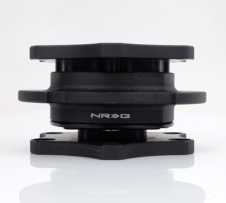 NRG SFI Rated Key Way Style Quick Release - Black Body / Matte Black Ring - RK-R200BK-MB - Subimods.com