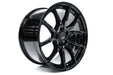 Option Lab Wheels R716 Gotham Black 5x100 18x8.5 40mm Offset - L16-88580-40-BLK - Subimods.com