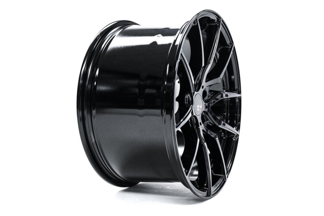 Option Lab Wheels R716 Gotham Black 5x114.3 18x8.5 35mm Offset - L16-88565-35-BLK - Subimods.com