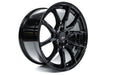 Option Lab Wheels R716 Gotham Black 5x114.3 18x8.5 35mm Offset - L16-88565-35-BLK - Subimods.com