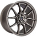 Option Lab Wheels R716 Noble Grey 5x100 18x9.5 35mm Offset - L16-89580-35-MGM - Subimods.com