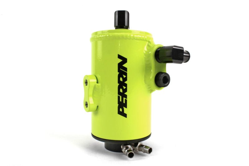 Perrin Air Oil Separator Neon Yellow w/ FMIC 2002-2014 WRX / 2004-2021 STI / 2005-2009 Legacy GT - PSP-ENG-607NY - Subimods.com