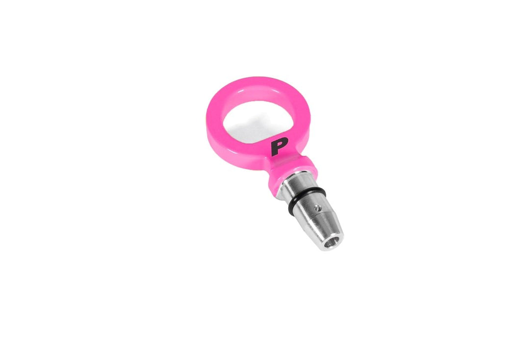 Perrin Aluminum Loop Style Dip Stick Handle Hyper Pink Finish FA20 / FA24 - PSP-ENG-721HP - Subimods.com