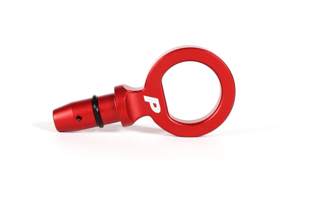 Perrin Aluminum Loop Style Dip Stick Handle Red Finish FA20 / FA24 - PSP-ENG-721RD - Subimods.com
