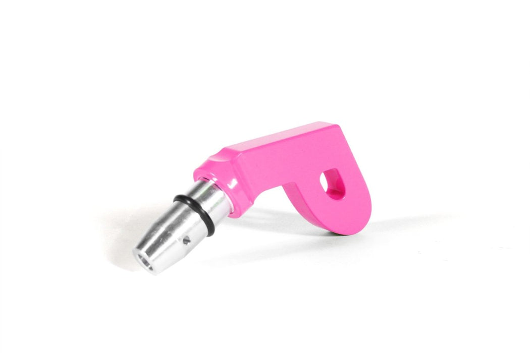 Perrin Aluminum "P" Style Dip Stick Handle Hyper Pink Finish FA20 / FA24 - PSP-ENG-720HP - Subimods.com