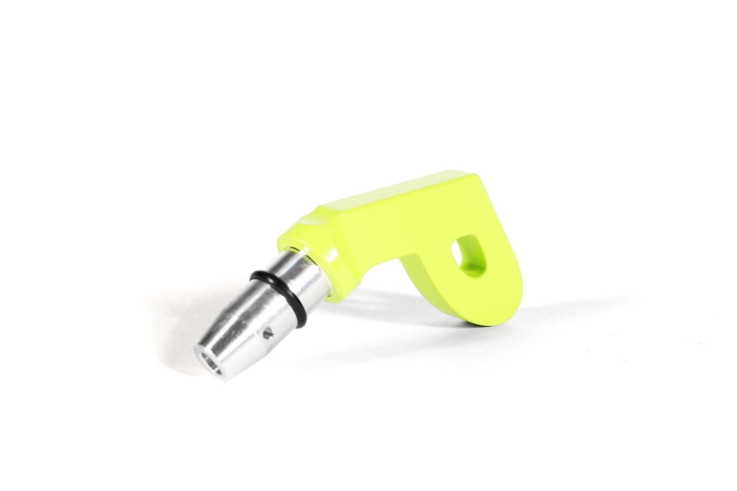 Perrin Aluminum "P" Style Dip Stick Handle Neon Yellow Finish FA20 / FA24 - PSP-ENG-720NY - Subimods.com