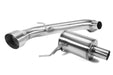 Perrin Axle Back Exhaust Brushed w/ Stainless Steel Single Wall Tip and Drone Reduction Chamber 2022-2024 BRZ / 2022-2024 GR86 - PSP-EXT-386BR - Subimods.com