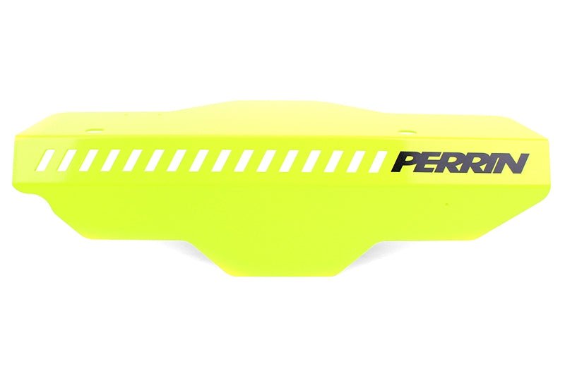 Perrin Belt Cover Neon Yellow 2002-2014 WRX / 2004-2021 STI - PSP-ENG-150NY - Subimods.com