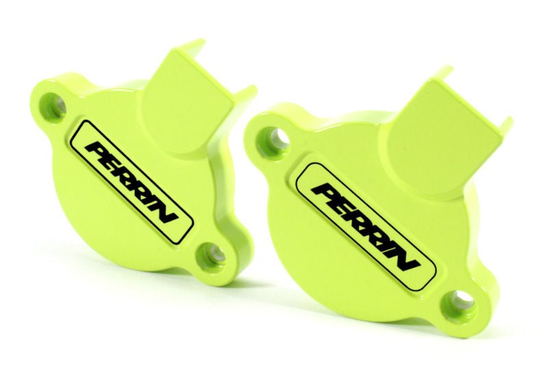 Perrin Cam Solenoid Cover Neon Yellow 2015-2022 WRX / 2014-2018 Forester XT / 2019-2022 Ascent / 2020-2022 Legacy XT / 2020-2022 Outback XT - PSP-ENG-172NY - Subimods.com