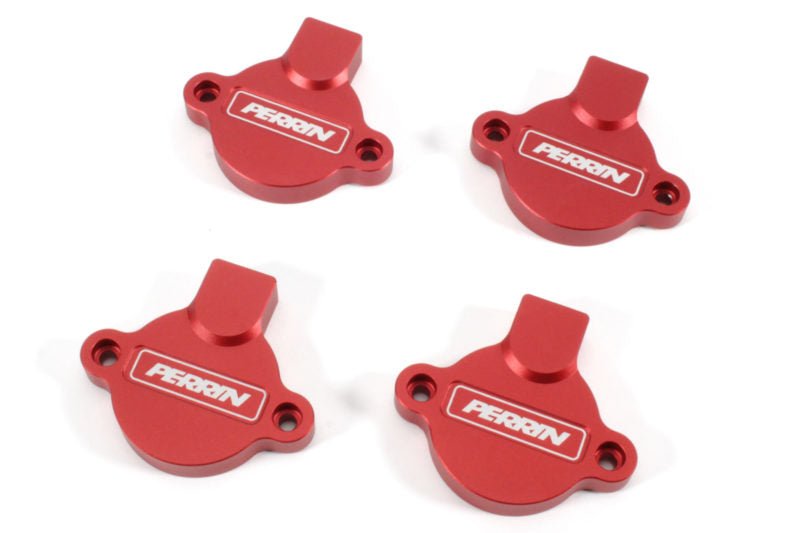 Perrin Cam Solenoid Cover Red 2015-2022 WRX / 2014-2018 Forester XT / 2019-2022 Ascent / 2020-2022 Legacy XT / 2020-2022 Outback XT - PSP-ENG-172RD - Subimods.com