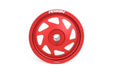 Perrin Crank Pulley Red 2022 BRZ / 2022 GR86 / 2018-2022 Crosstrek / 2019-2022 Ascent / 2019-2021 Forester / 2020-2022 Outback / 2020-2022 Legacy - PSP-BDY-106RD - Subimods.com