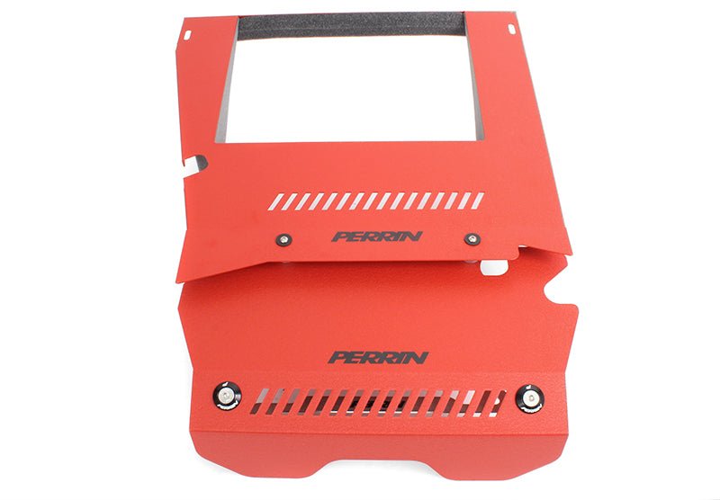 Perrin Engine Cover Kit Red 2015-2021 WRX - PSP-ENG-165RD - Subimods.com