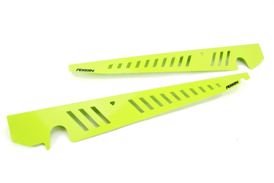 Perrin Fender Shroud Kit Neon Yellow 2015-2021 WRX / 2015-2021 STI - PSP-ENG-550NY - Subimods.com