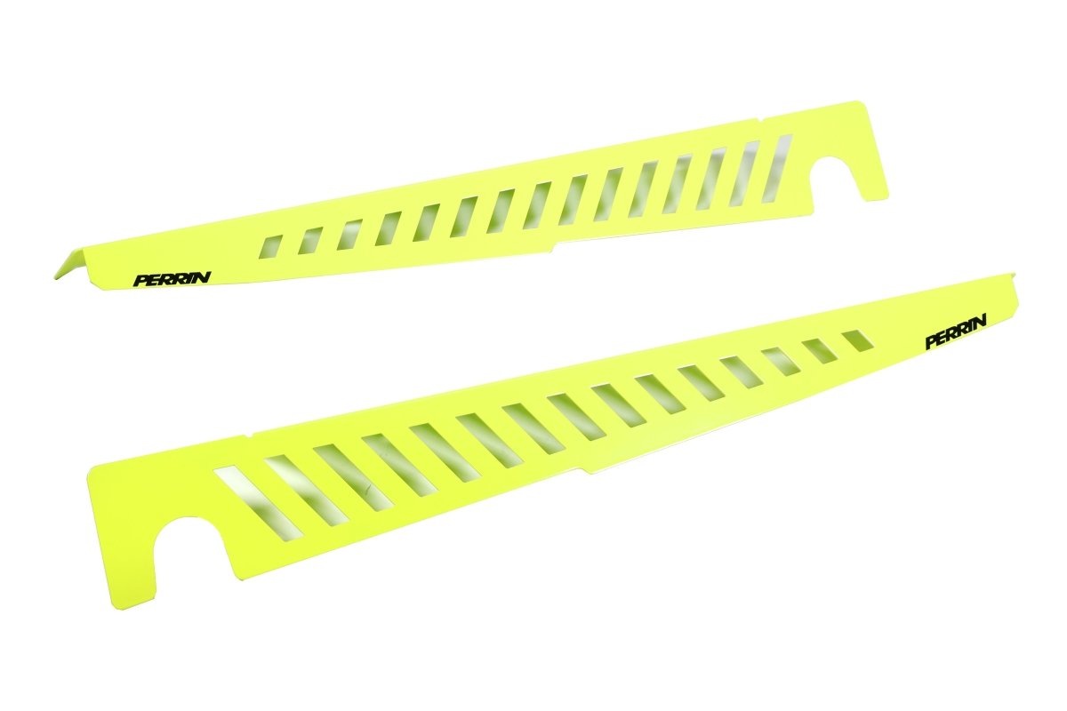Perrin Fender Shroud Kit Neon Yellow for 2022-2025 WRX — Subimods.com